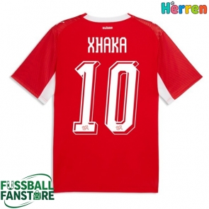 Schweiz Granit Xhaka #10 Replik Heimtrikot WM 2026 Kurzarm